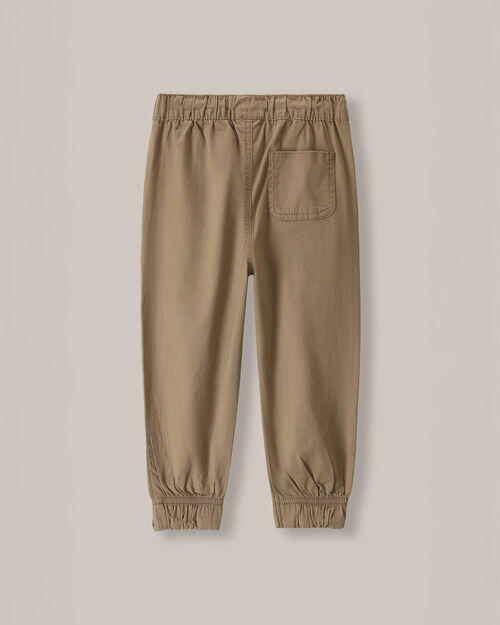 Jogger Café Cintura Elástica